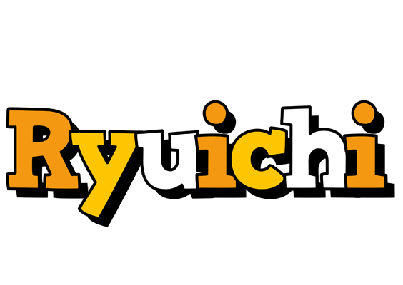 Ryuichi cartoon logo