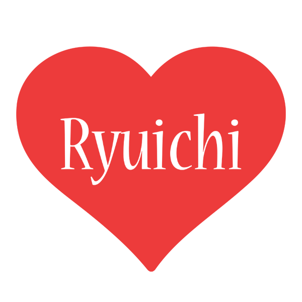 Ryuichi love logo