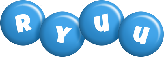 Ryuu candy-blue logo