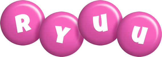 Ryuu candy-pink logo