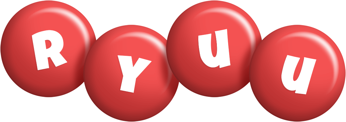 Ryuu candy-red logo