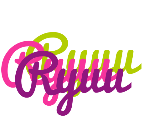 Ryuu flowers logo
