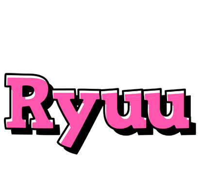 Ryuu girlish logo
