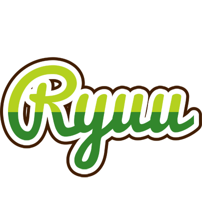 Ryuu golfing logo