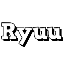 Ryuu snowing logo