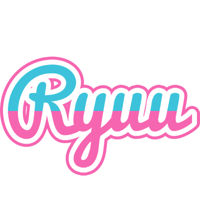 Ryuu woman logo