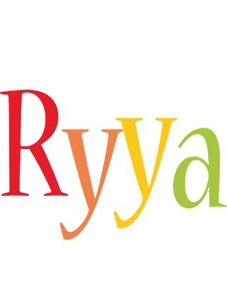 Ryya birthday logo