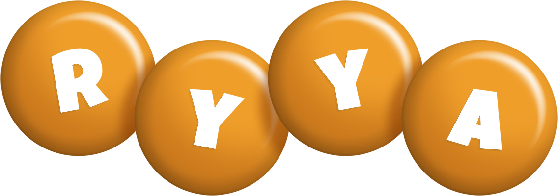 Ryya candy-orange logo