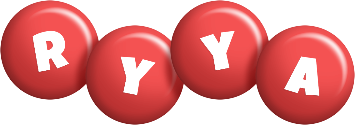 Ryya candy-red logo