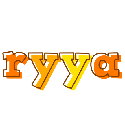 Ryya desert logo