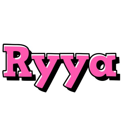 Ryya girlish logo