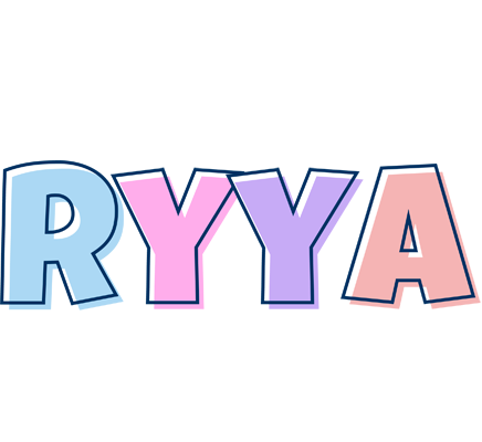 Ryya pastel logo