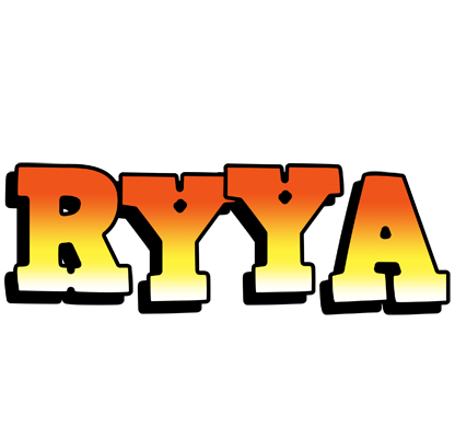 Ryya sunset logo