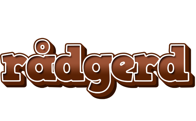 Rådgerd brownie logo