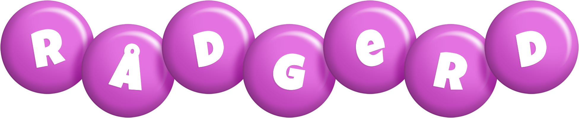 Rådgerd candy-purple logo