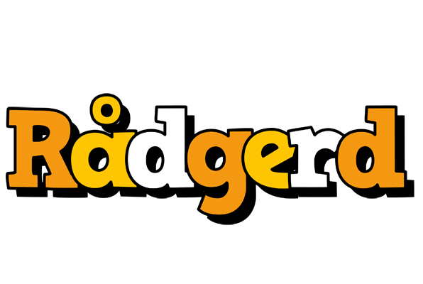 Rådgerd cartoon logo