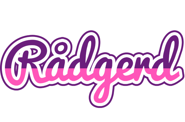 Rådgerd cheerful logo