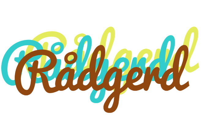 Rådgerd cupcake logo