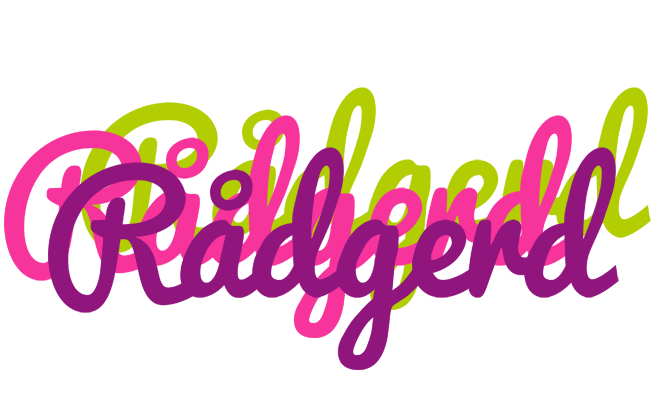 Rådgerd flowers logo
