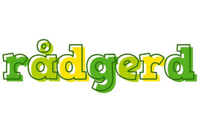 Rådgerd juice logo