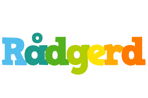 Rådgerd rainbows logo