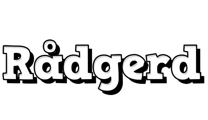 Rådgerd snowing logo