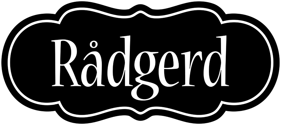 Rådgerd welcome logo