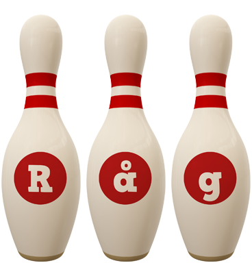 Råg bowling-pin logo