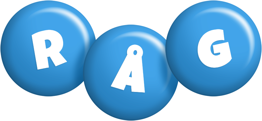 Råg candy-blue logo