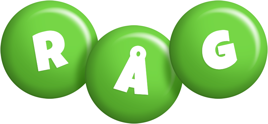 Råg candy-green logo