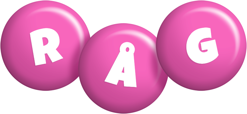 Råg candy-pink logo