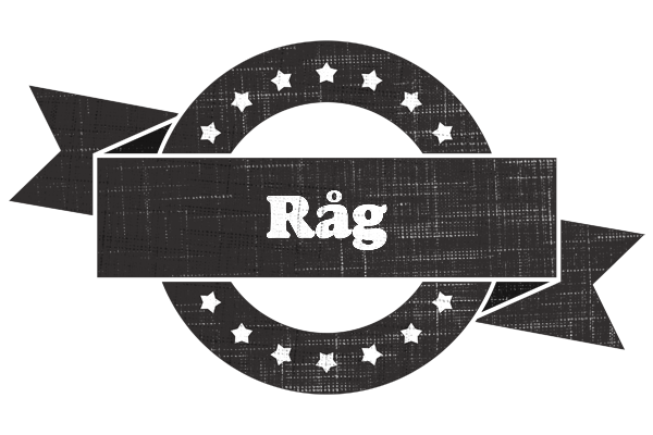 Råg grunge logo
