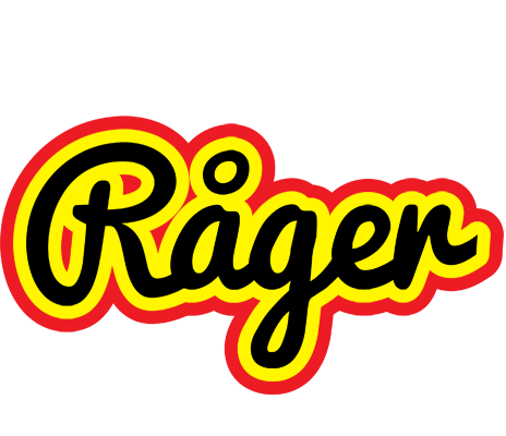 Råger flaming logo