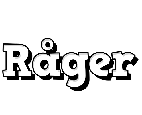 Råger snowing logo