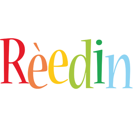 Rèedin birthday logo