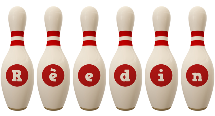 Rèedin bowling-pin logo