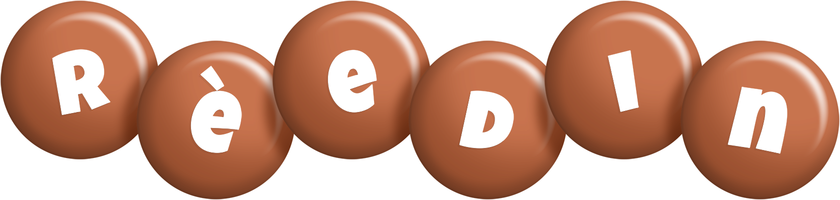Rèedin candy-brown logo