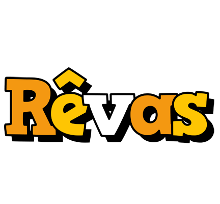 Rêvas cartoon logo