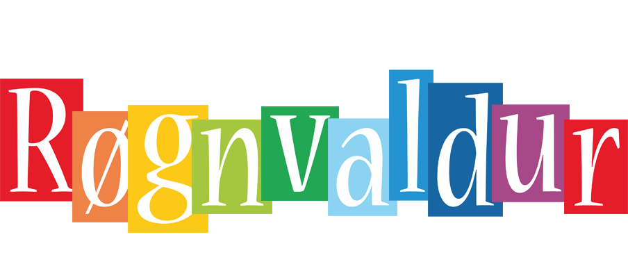 Røgnvaldur colors logo