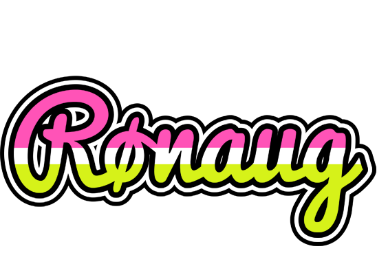 Rønaug candies logo