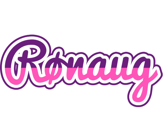Rønaug cheerful logo