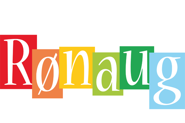 Rønaug colors logo