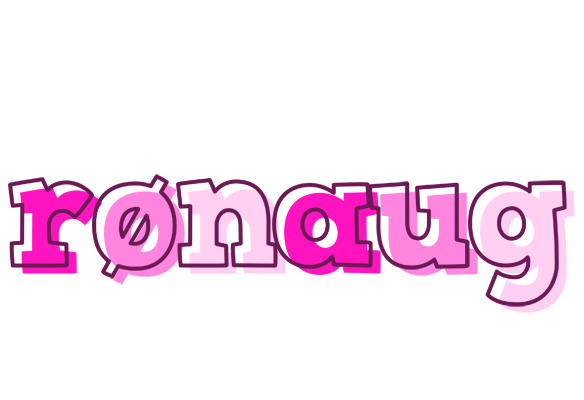 Rønaug hello logo