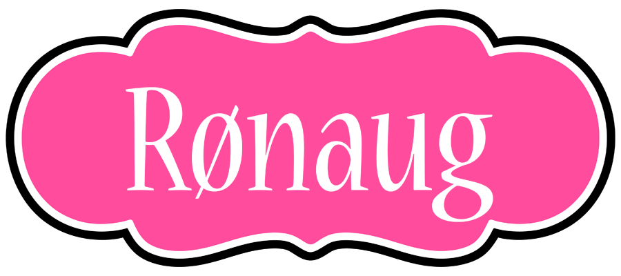 Rønaug invitation logo