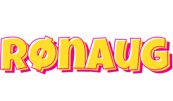 Rønaug kaboom logo