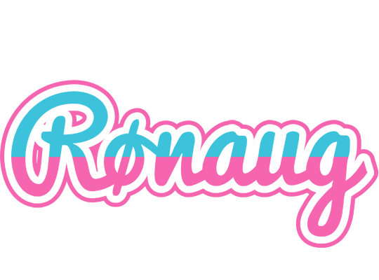 Rønaug woman logo