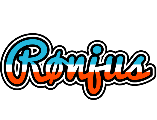 Rønjus america logo