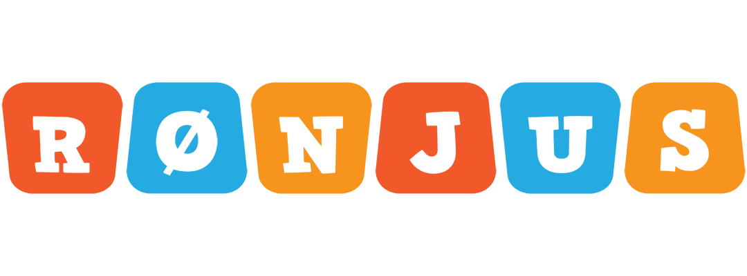 Rønjus comics logo