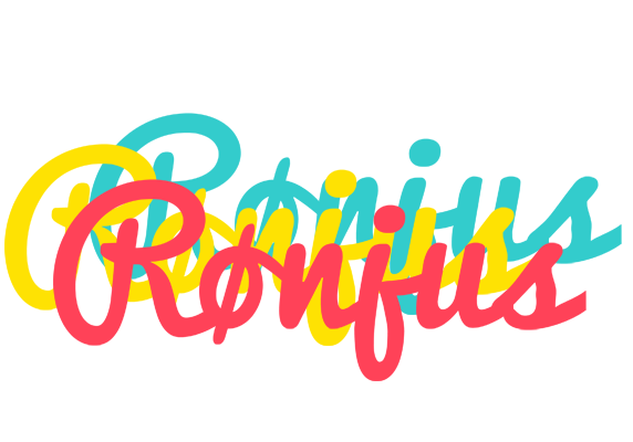 Rønjus disco logo