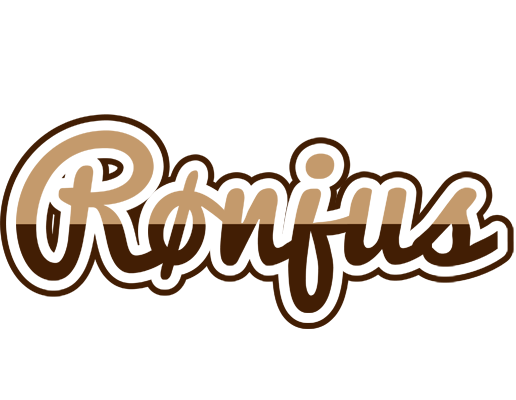 Rønjus exclusive logo